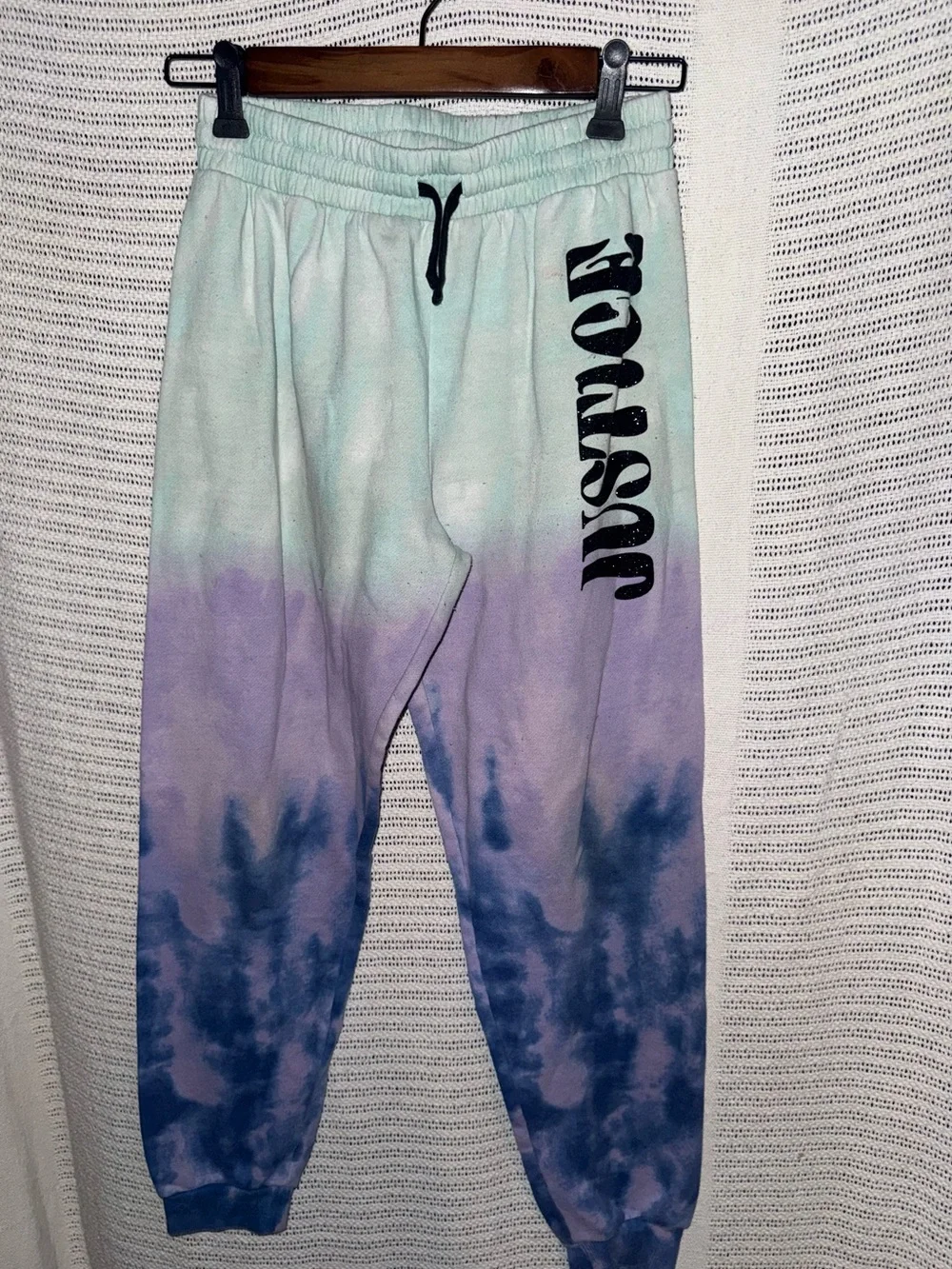 Justice Light Mint Pullover Hoodie with Silver Logo